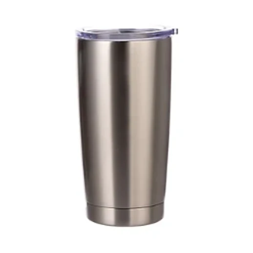20oz Silver Stainless Steel Sublimation Tumbler — Pack of 5