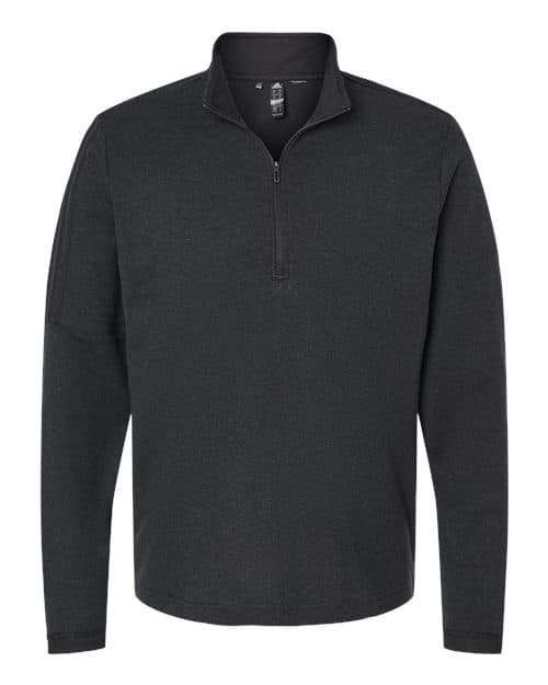 Men's 3-Stripes Quarter-Zip Sweater Pullover