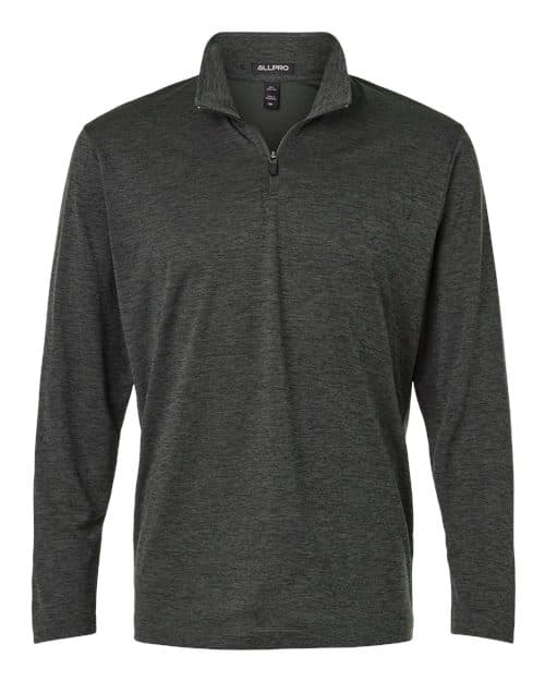 Men's Pro-Lock Performance Mélange Quarter-Zip Pullover