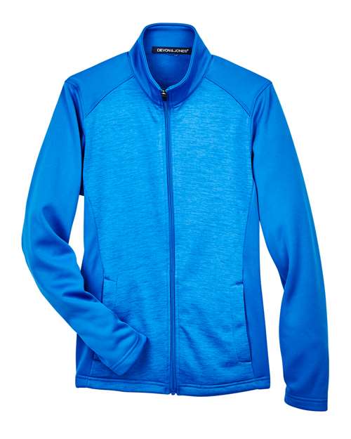 Women's Newbury Colorblock Mélange Fleece Full-Zip Jacket