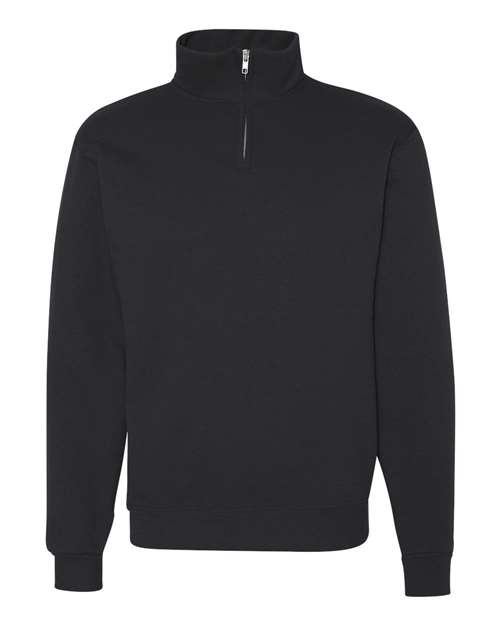 Unisex Nublend® Cadet Collar Quarter-Zip Sweatshirt
