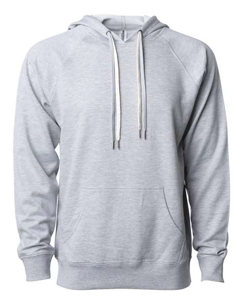 Unisex Icon Lightweight Loopback Terry Hooded Sweatshirt