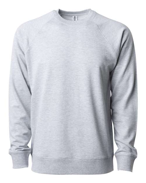 Unisex Icon Lightweight Loopback Terry Crewneck Sweatshirt