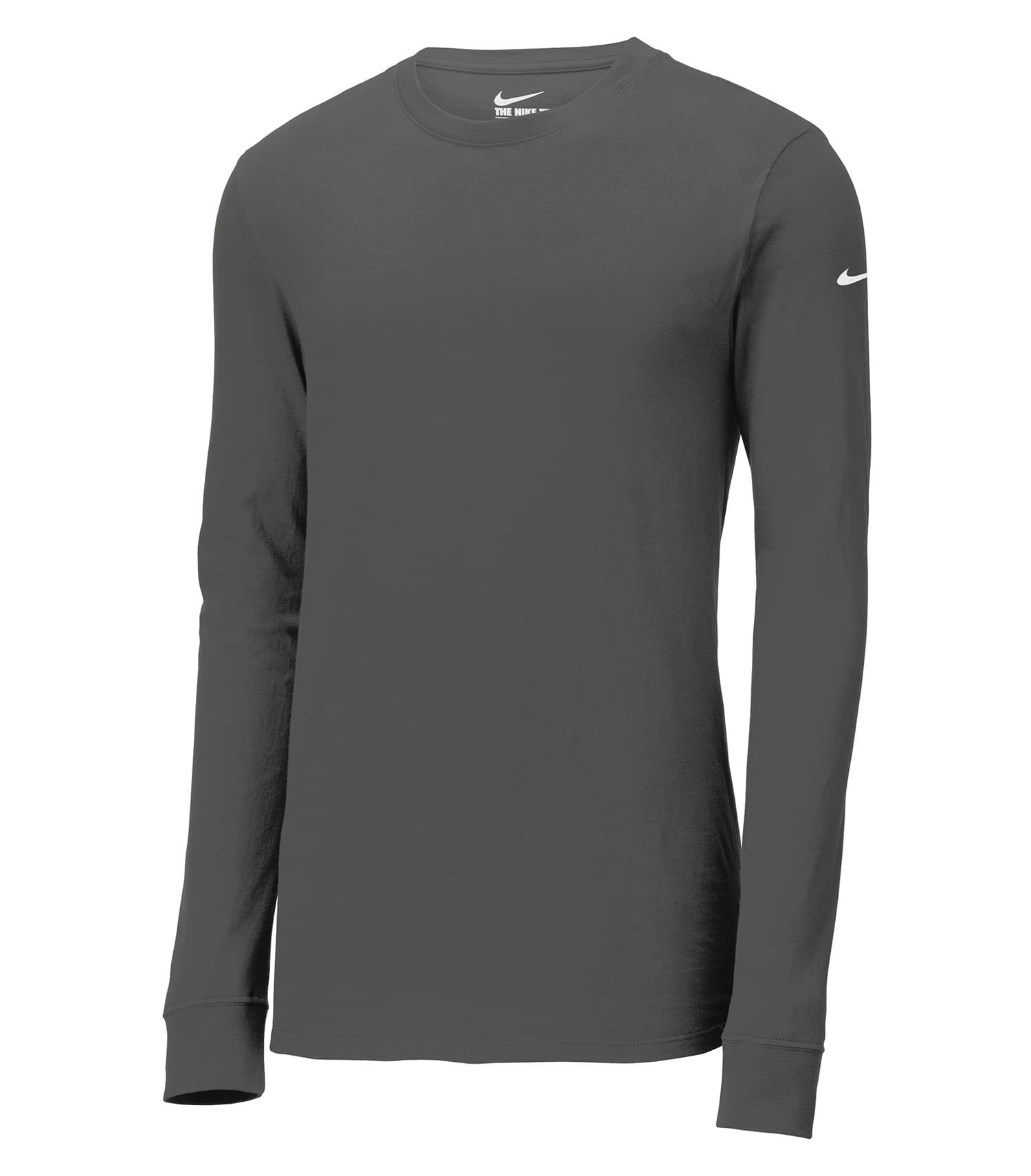 NIKE Dri-FIT COTTON/POLY LONG SLEEVE TEE