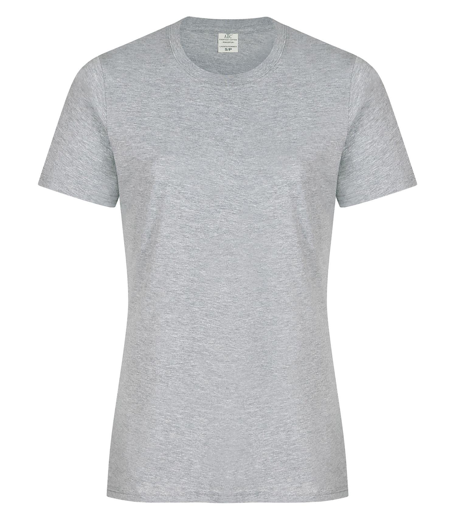 ATC™ EVERYDAY RING SPUN COTTON LADIES' TEE in Athletic Heather*