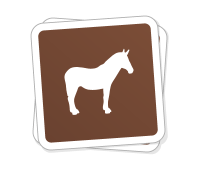 Rounded corner stickers