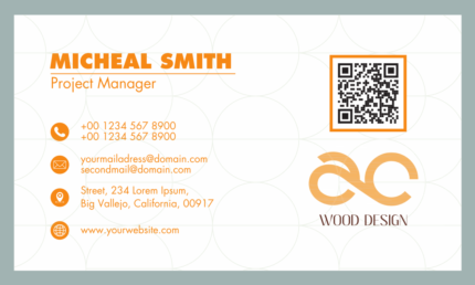 Standard Business Card Product Back