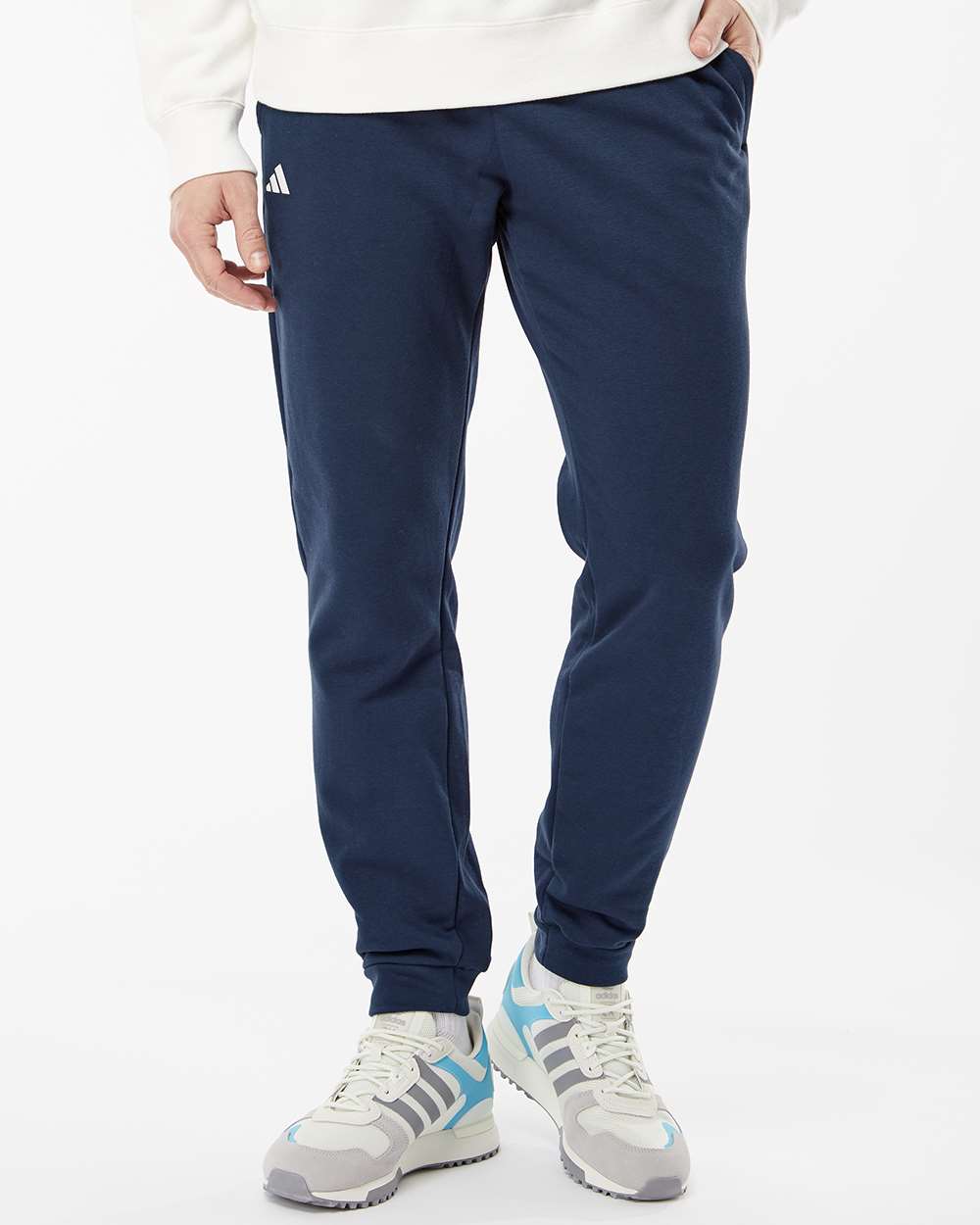 Adidas_A436_Collegiate_Navy_Front_High_Model