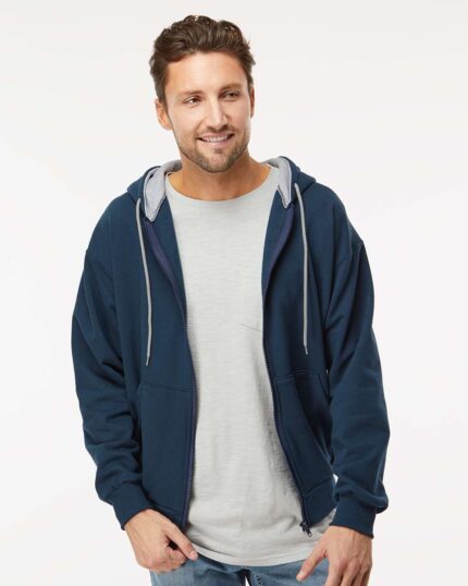 King_Fashion_KF9047_Navy-_Sport_Grey_Front_High_Model
