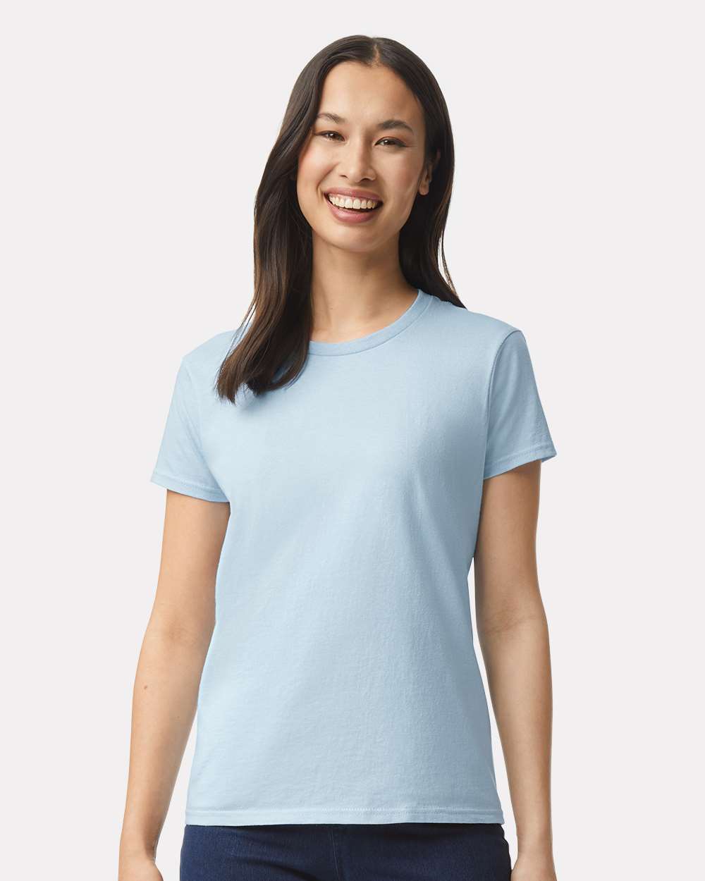 Gildan_2000L_Light_Blue_Front_High_Model